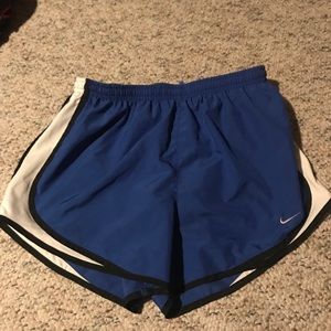 Blue Nike Tempo Shorts